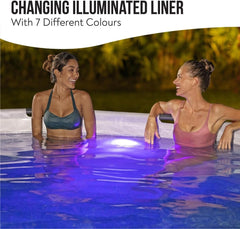 Bestway Steel Pro Max Led 15x42 Round Pool Set 4.57m x 1.07m 561GD - Colorland Toys