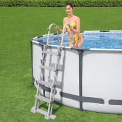 Bestway Steel Pro Max Round Above Ground Pool 4.27Mx1.22M 5612X - Colorland Toys