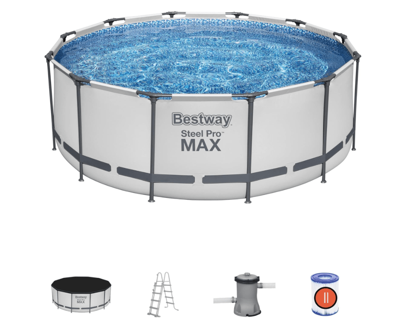 Bestway Steel Pro Max Round Frame Pool 3.66m x 1.22m 56420 - Colorland Toys