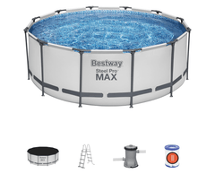 Bestway Steel Pro Max Round Frame Pool 3.66m x 1.22m 56420 - Colorland Toys