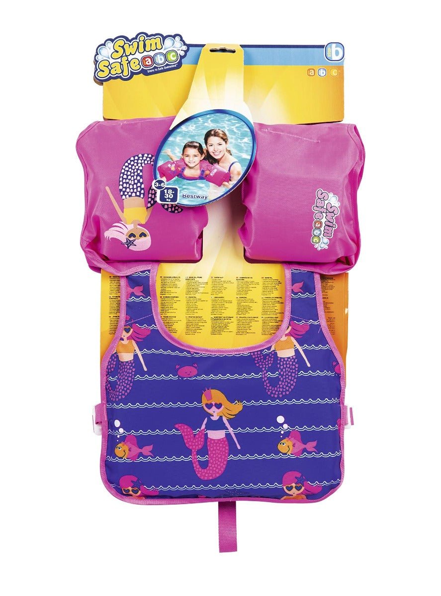 Bestway Swim Safe Step B Swim Pal - Pink 32222 - Colorland Toys