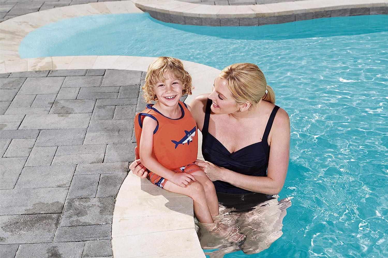 Bestway Swim Safe StepB M/L Orange 32169 - Colorland Toys