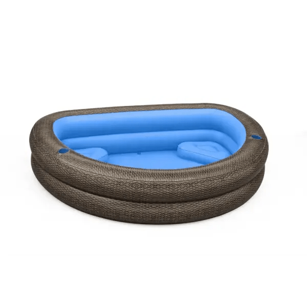 Bestway Tru Print Wicker Family Pool 2.31 x 1.78 x 53cm 54426 - Colorland Toys