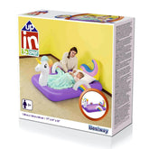 Bestway Up, In & Over Air Bed for Children Unicorn 196 x 104 x 84 cm 67713 - Colorland Toys