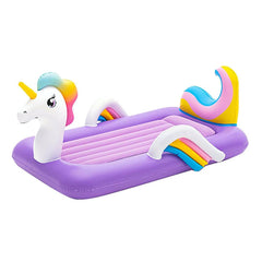 Bestway Up, In & Over Air Bed for Children Unicorn 196 x 104 x 84 cm 67713 - Colorland Toys