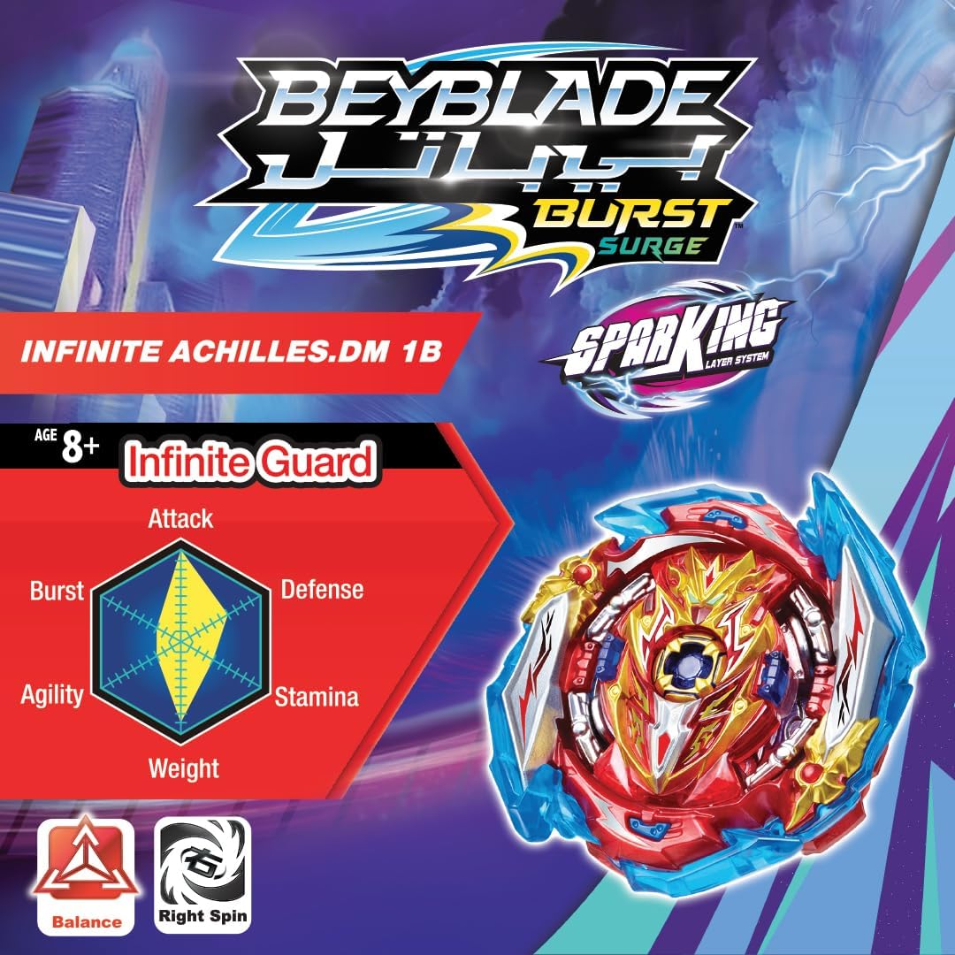Beybattle Beyblade Infinite Achilles BB - 173 - T - Colorland Toys