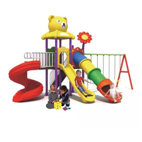Big Backyard Teddy And Flora Playset - Colorland Toys