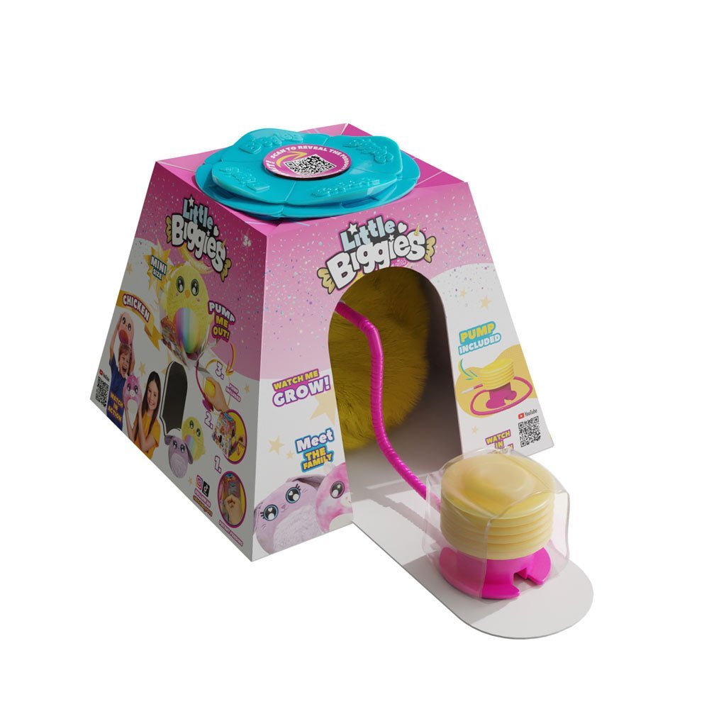 Biggies Inflatable Little Biggies - White Unicorn ELO - BIG002 - UN - Colorland Toys