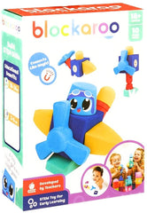 Blockaroo Magnetic Foam Building Blocks Small Plane - Colorland Toys