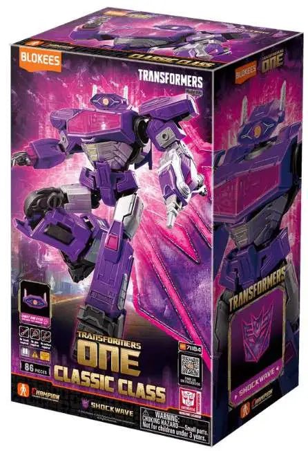 Blokees Transformers ONE Classics Class 18 Shockwave Model Kit CC18 - Colorland Toys