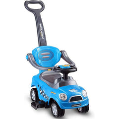 QuickCoupe 3-in-1 Pushing Car Blue B5128/321 - Colorland Toys