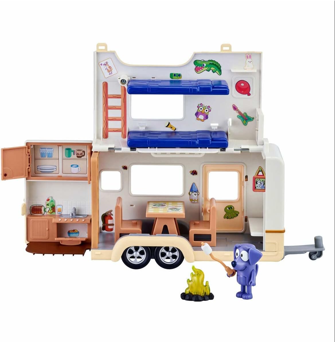 Bluey Caravan Adventures Playset - Colorland Toys