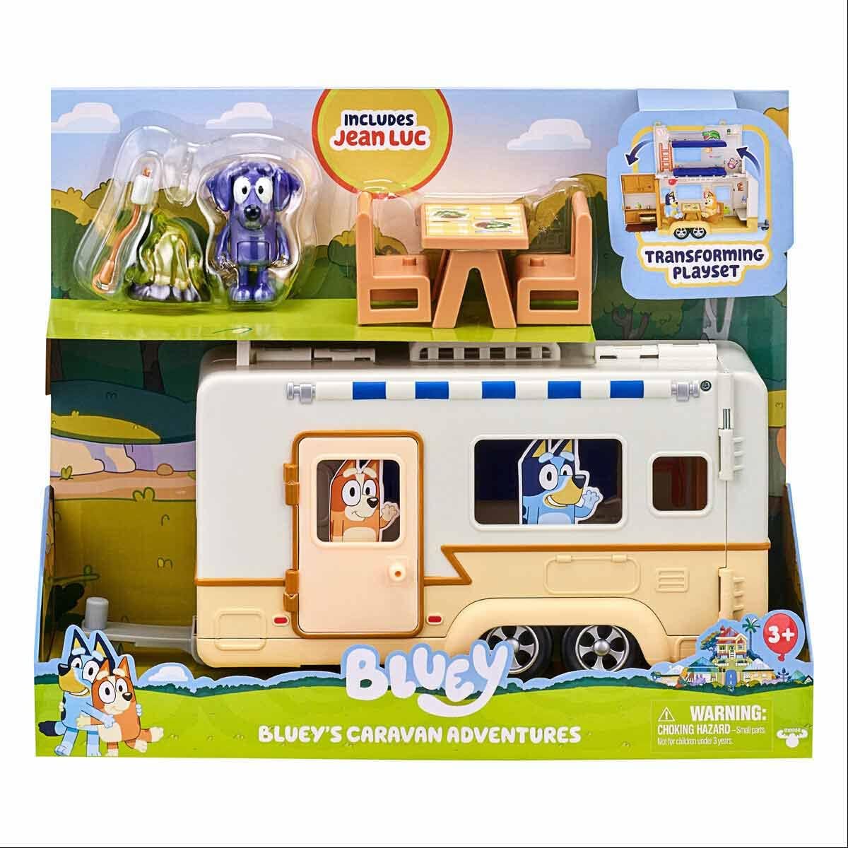 Bluey Caravan Adventures Playset - Colorland Toys