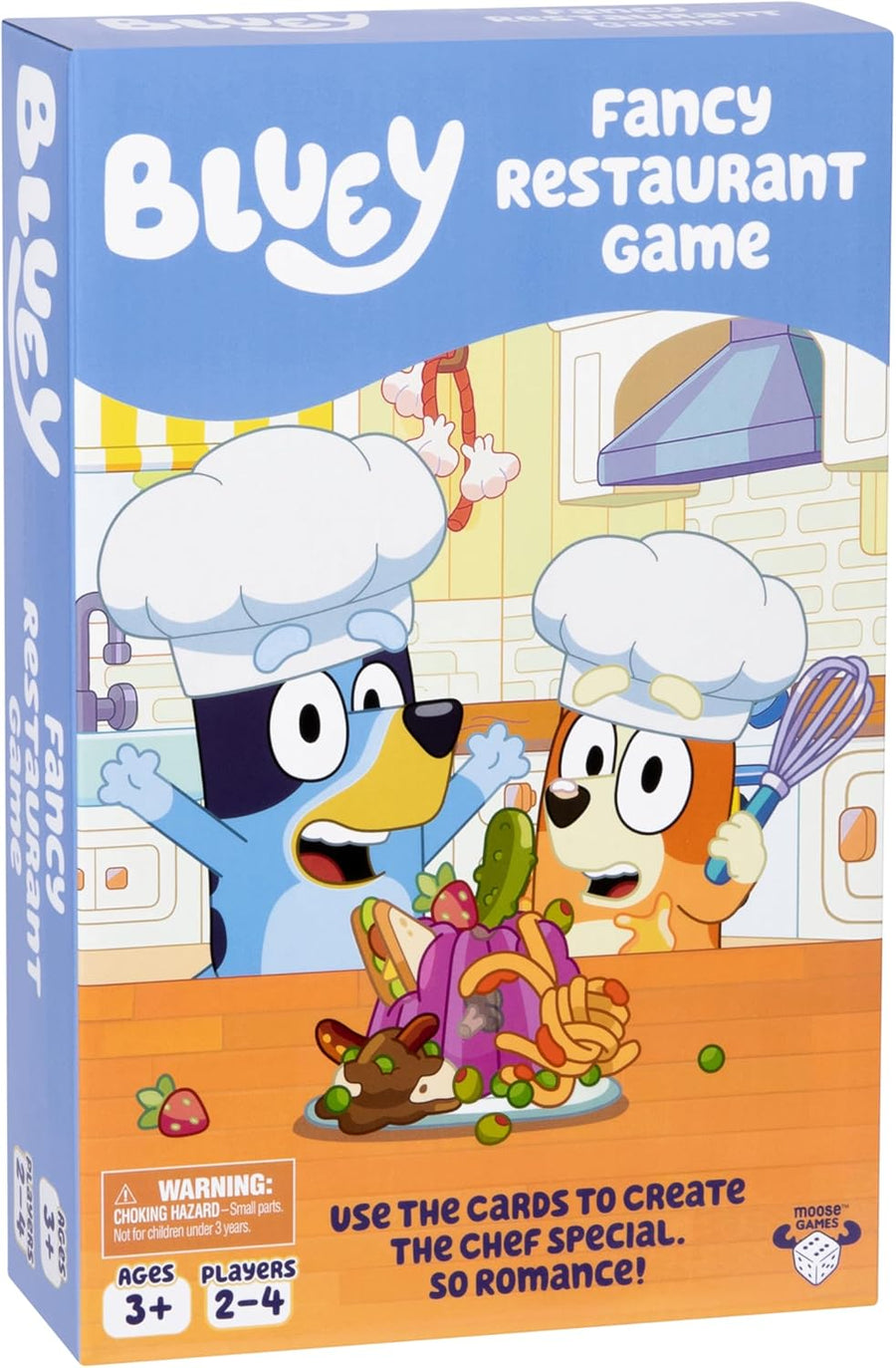 Bluey Fancy Restaurant Game – Memory & Matching Game for Ages 3+