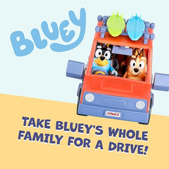 Bluey S11 Heeler Family Road Trip 4WD Vehicle 17661 - Colorland Toys