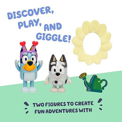 Bluey S13 Figure 2Pk Spring Time Bluey & Muffin 18913 - Colorland Toys