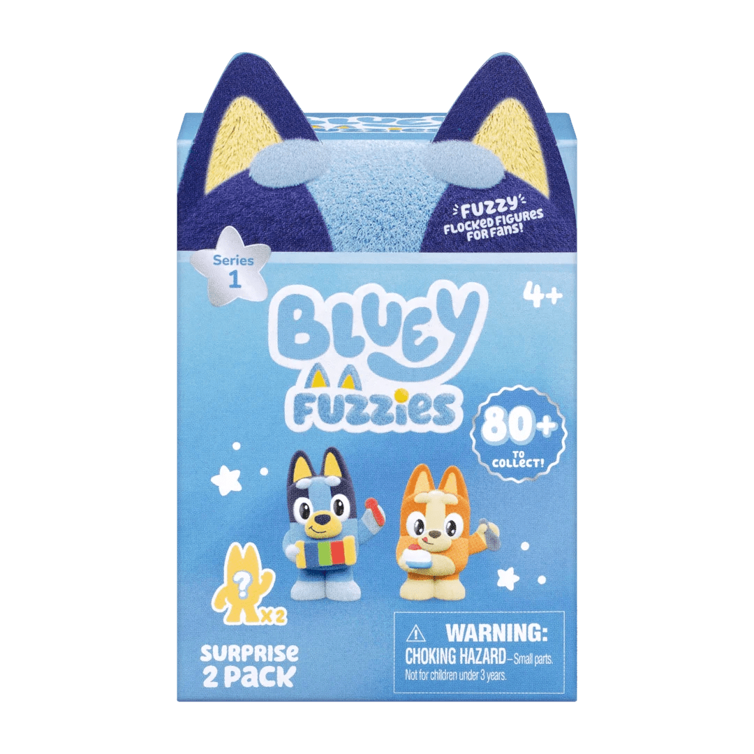 Bluey S14 Fuzzies Surprise Figure 2 Pack 19295 - Colorland Toys