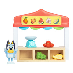 Bluey Series - 10 Mini Playset Farmers Market 17555 - Colorland Toys