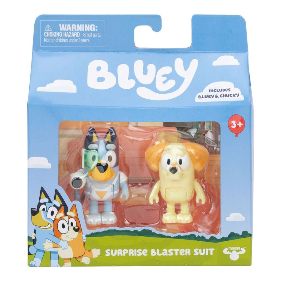 Bluey Series-12 Figure 2-Pkt Surprise Blaster 17652