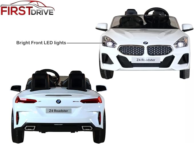 BMW Car Z4 Roadster Leather Seat 2M White - Colorland Toys