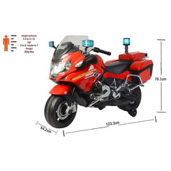 BMW Motorcycle 12V Red 212 - Colorland Toys