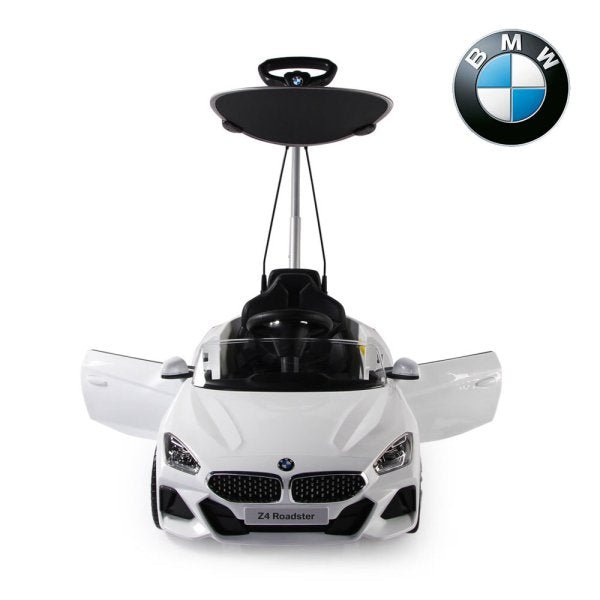 BMW Push Car with Handle & Canopy White 3673C - Colorland Toys