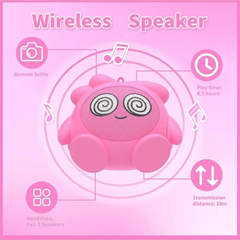 Booma Pulse Wireless Speaker Pink WLSP001P - Colorland Toys