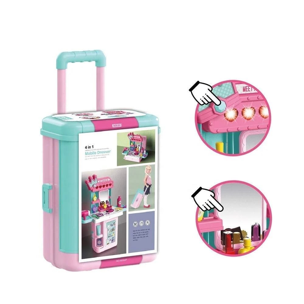 Bowa 4 in 1 Mobile Dresser Meet A Beautiful Self - Colorland Toys