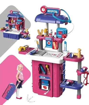 Bowa Mobile Hospital Set 3 - in - 1 8123AP - Colorland Toys