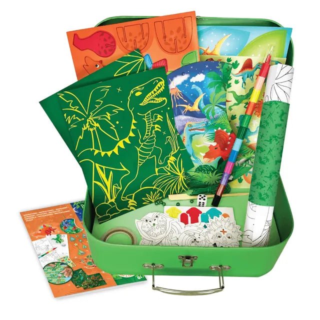 Box Candiy Dino Adventure - Travel Suitcase Multi Craft And Activity Set BCS2106 - Colorland Toys