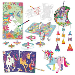 Box Candiy Unicorn Adventure - Travel Suitcase Multi Craft And Activity Set BCS2107 - Colorland Toys