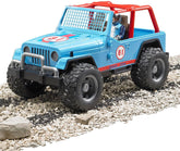 Bruder Jeep Cross Country Racer Blue with Driver 02541 - Colorland Toys