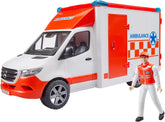 Bruder MB Sprinter Ambulance with Driver 02676 - Colorland Toys