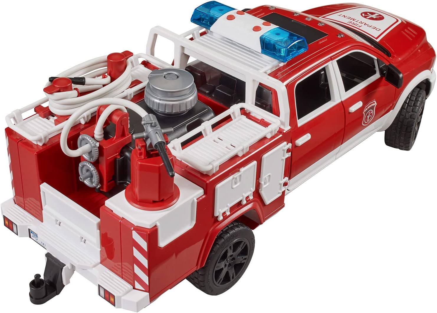 Bruder RAM 2500 Fire Engine Truck with Light and Sound 02544 - Colorland Toys