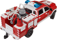 Bruder RAM 2500 Fire Engine Truck with Light and Sound 02544 - Colorland Toys