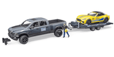 Bruder Ram 2500 Power Wagon & Roadster Racing Team 02504 - Colorland Toys