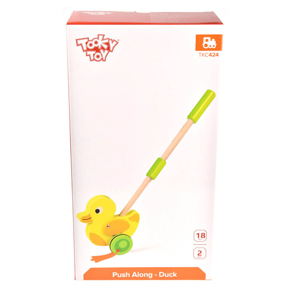 Tooky Toy - Push Along Duck - Colorland Toys