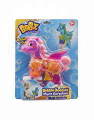 Bubz Transparent Light Painted Unicorn Bubble Gun P8828 - Colorland Toys