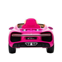 Bugatti Licensed Power Riding Car Pink LB318 - Colorland Toys