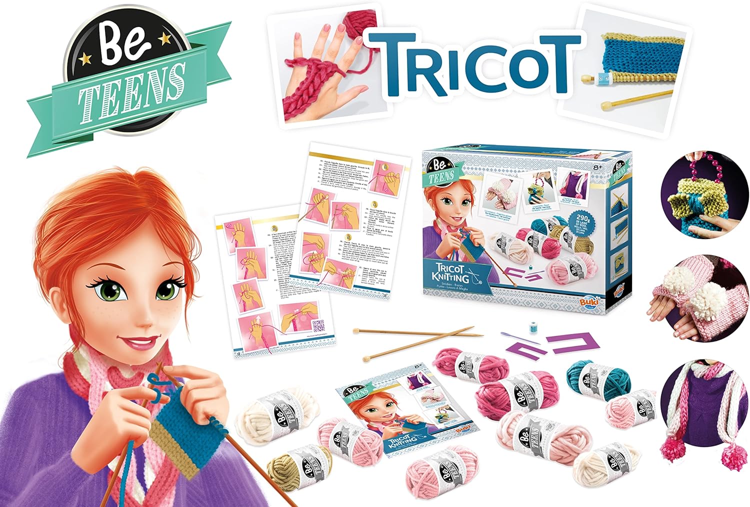 Buki Be Teens Tricot Knitting BE002 - Colorland Toys