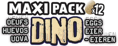 Buki Dino Mega Egg - Maxi Pack X12 2138 - Colorland Toys