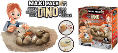 Buki Dino Mega Egg - Maxi Pack X12 2138 - Colorland Toys
