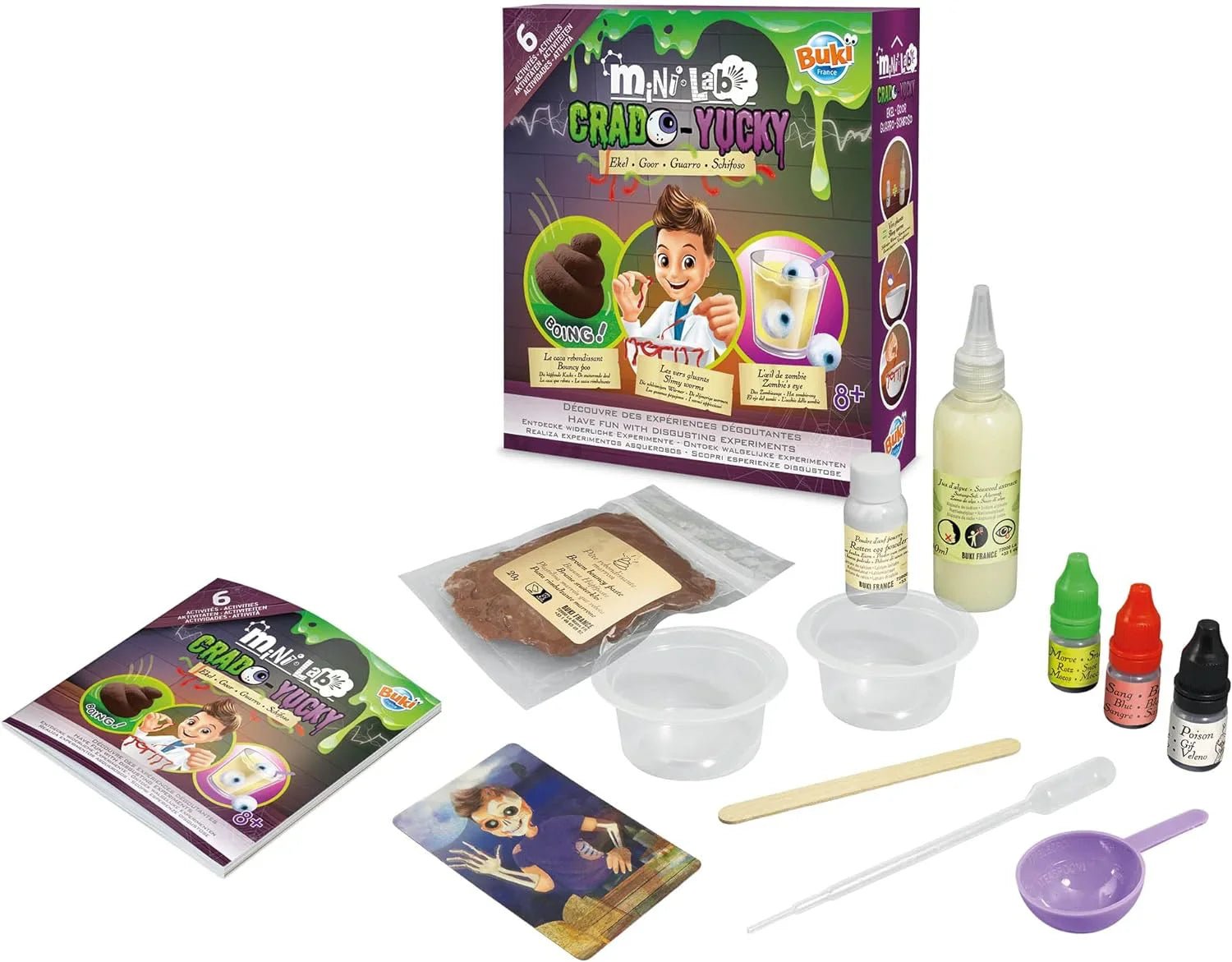 Buki Mini Lab Yucky Science 3017 - Colorland Toys