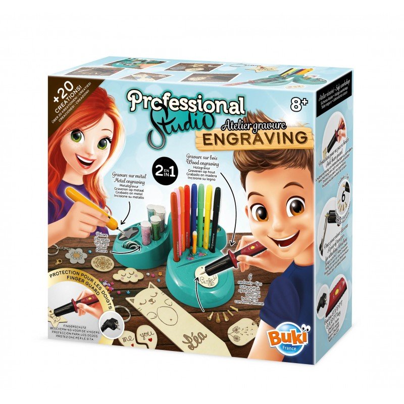 Buki Professional Engraving Studio Workshop 5427 - Colorland Toys
