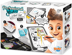 Buki Professional Studio 3 - in - 1 Light Pad 5432 - Colorland Toys