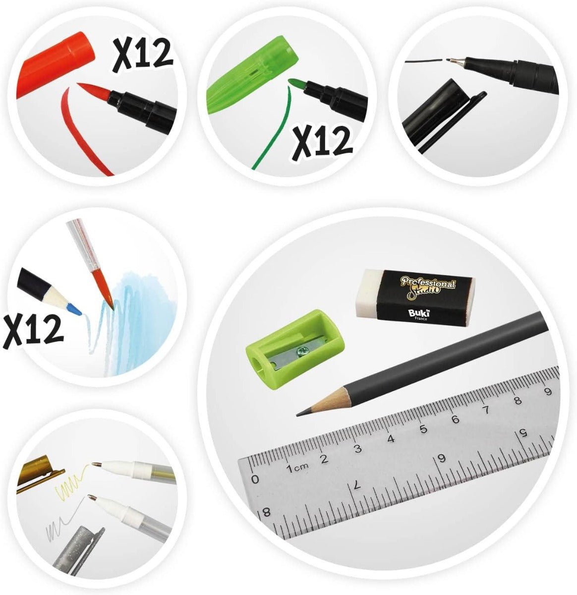 Buki Professional Studio 3 - in - 1 Light Pad 5432 - Colorland Toys