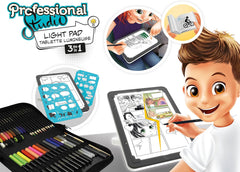 Buki Professional Studio 3 - in - 1 Light Pad 5432 - Colorland Toys