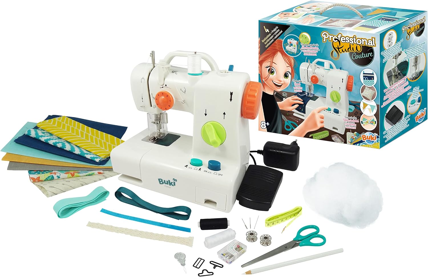 Buki Professional Studio Couture - Sewing Machine 5410 - Colorland Toys