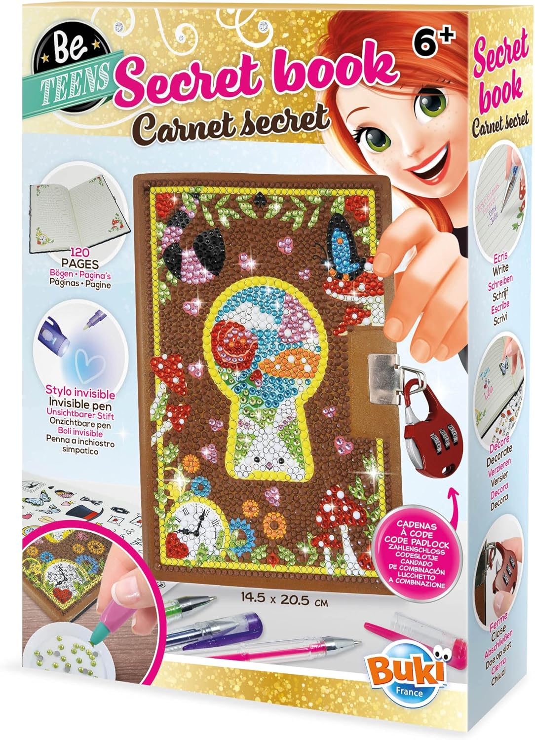Buki Secret Book NB003 - Colorland Toys
