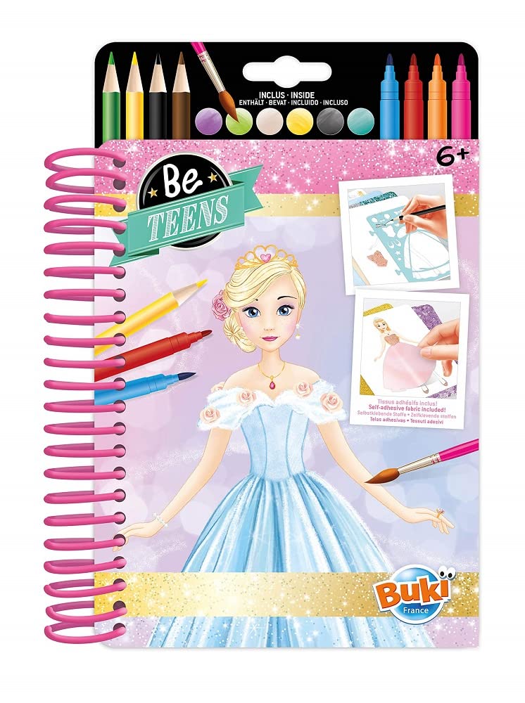 Buki Sketchbook – Princess Dresses CM101 - Colorland Toys